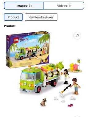Lego Friends Recycling Truck